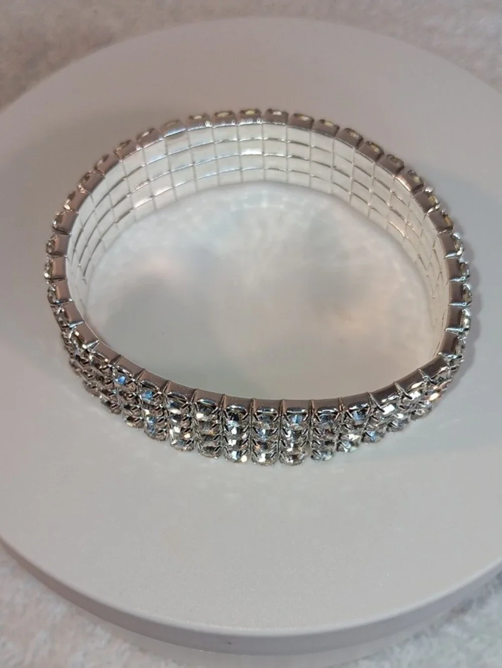 N/A sparkling silver
